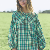 LULLABY BLOUSE - PICNIC PLAID
