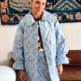 TWINKLE QUILTED JACKET - MATTRESS JACQUARD