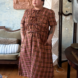 ALICE DRESS - PICKET FENCE PLAID