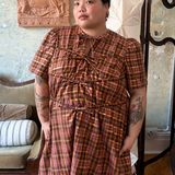 ALICE DRESS - PICKET FENCE PLAID