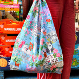 SHOPPING BAG - BLUE PALAZZO