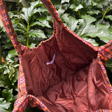 PETAL BAG - PICKET FENCE PLAID