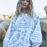 LULLABY BLOUSE - TOILE DE JOUY