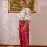 COLUMN PANT - TERRACOTTA