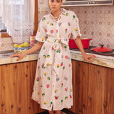 ALFRESCO DRESS - SUBURBIA EMBROIDERY