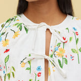 SUKI BLOUSE - GARDEN