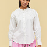 REMOVABLE COLLAR BUTTON UP - DOILY