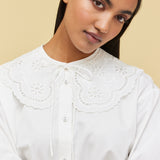 REMOVABLE COLLAR BUTTON UP - DOILY