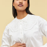 REMOVABLE COLLAR BUTTON UP - DOILY
