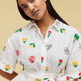 ALFRESCO DRESS - SUBURBIA EMBROIDERY