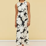 SILK BIAS DRESS - THANK YOU ROSES