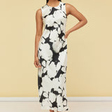 SILK BIAS DRESS - THANK YOU ROSES