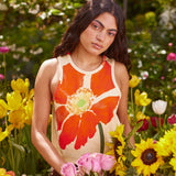 JERSEY TANK - POPPY