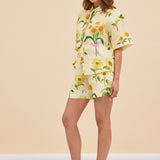 PATCHWORK SHORT - SUNFLOWER