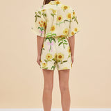 PATCHWORK SHORT - SUNFLOWER