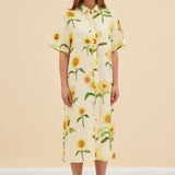 ALFRESCO DRESS - SUNFLOWER