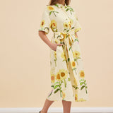 ALFRESCO DRESS - SUNFLOWER