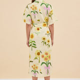 ALFRESCO DRESS - SUNFLOWER