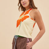 JERSEY TANK - POPPY