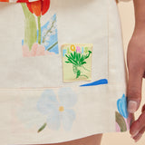 PATCHWORK SHORT - FLORAL PATCHES