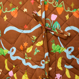 REVERSIBLE QUILTED JACKET - STORY BOOK/CHINTZ