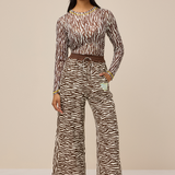 WAVE PANT - ZEBRA