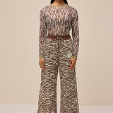 WAVE PANT - ZEBRA