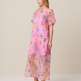HEIRLOOM SILK ORGANZA DRESS - BLOSSOM EMBROIDERY (PRE SALE)