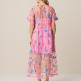 HEIRLOOM SILK ORGANZA DRESS - BLOSSOM EMBROIDERY (PRE SALE)
