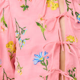 SUKI BLOUSE - BLOSSOM EMBROIDERY