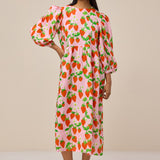 SUKI DRESS - STRAWBERRY PINK