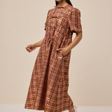 ALICE DRESS - PICKET FENCE PLAID
