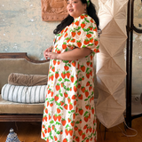 PETRINA DRESS - STRAWBERRY