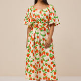 PETRINA DRESS - STRAWBERRY