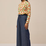 WAVE PANT - DENIM PATCHWORK
