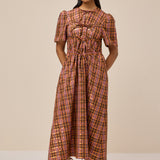 ALICE DRESS - PICKET FENCE PLAID