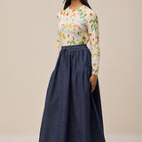 MATILDA SKIRT - DENIM