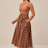 MATILDA SKIRT - PICKET FENCE PLAID