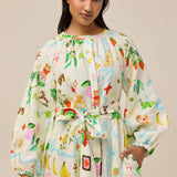 KEEPSAKE DRESS - STORY BOOK CREAM