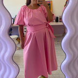 PETRINA DRESS - PEONY