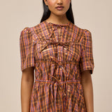 ALICE DRESS - PICKET FENCE PLAID