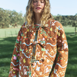 REVERSIBLE QUILTED JACKET - STORY BOOK/CHINTZ