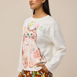 STORY TEE - TABBY CAT