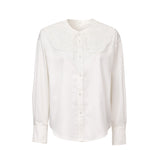 REMOVABLE COLLAR BUTTON UP - DOILY