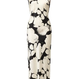 SILK BIAS DRESS - THANK YOU ROSES