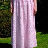 DOLCE SKIRT - PEONY CHECK