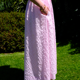 DOLCE SKIRT - PEONY CHECK