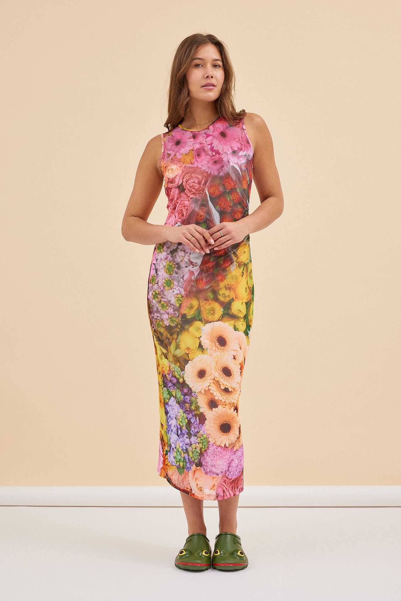 Lily Mesh Dress - Flower Shop Variety Hour Studio Lily Mesh Dress - Flower Shop Variety Hour Studio