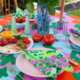 LINEN NAPKIN SET - ROSEBUD