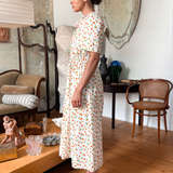 ALICE DRESS - DITSY STRAWBERRY